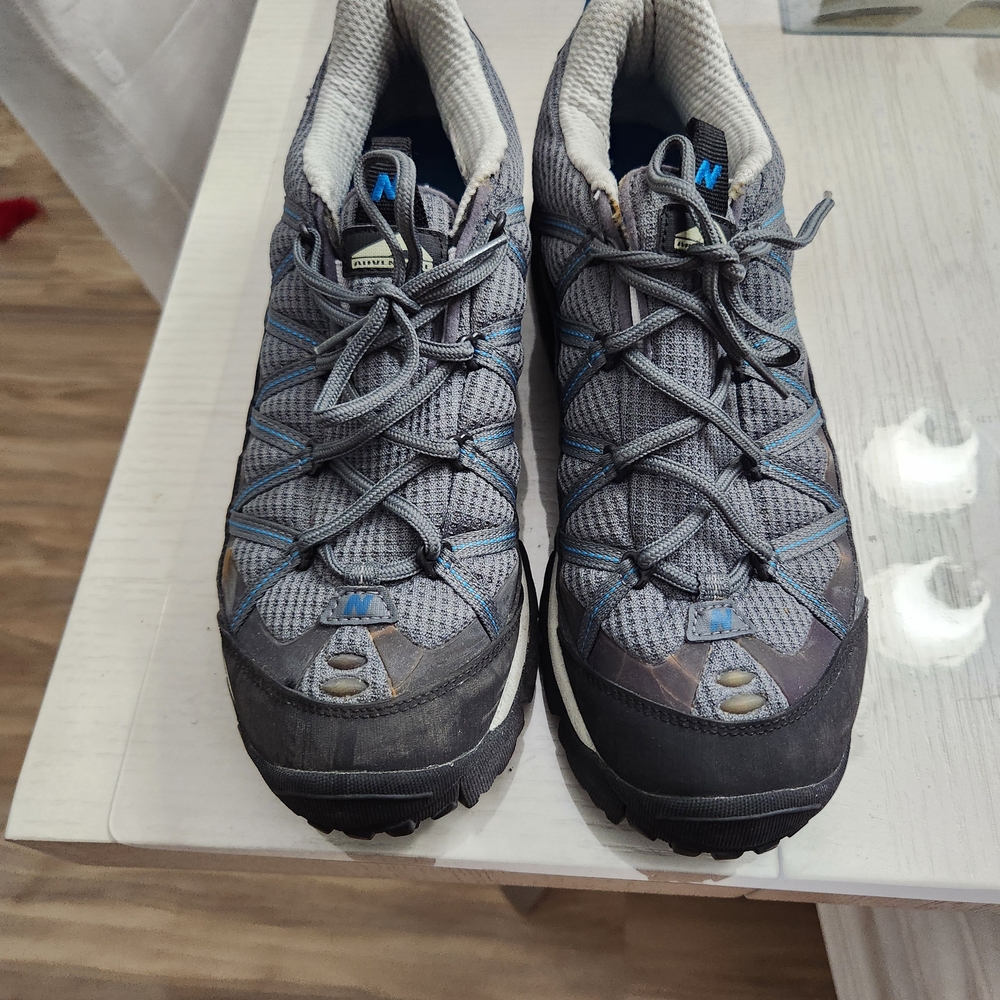 New Balance 700 Women's Grey and Blue Outdoor Shoes US 12- lightly used
